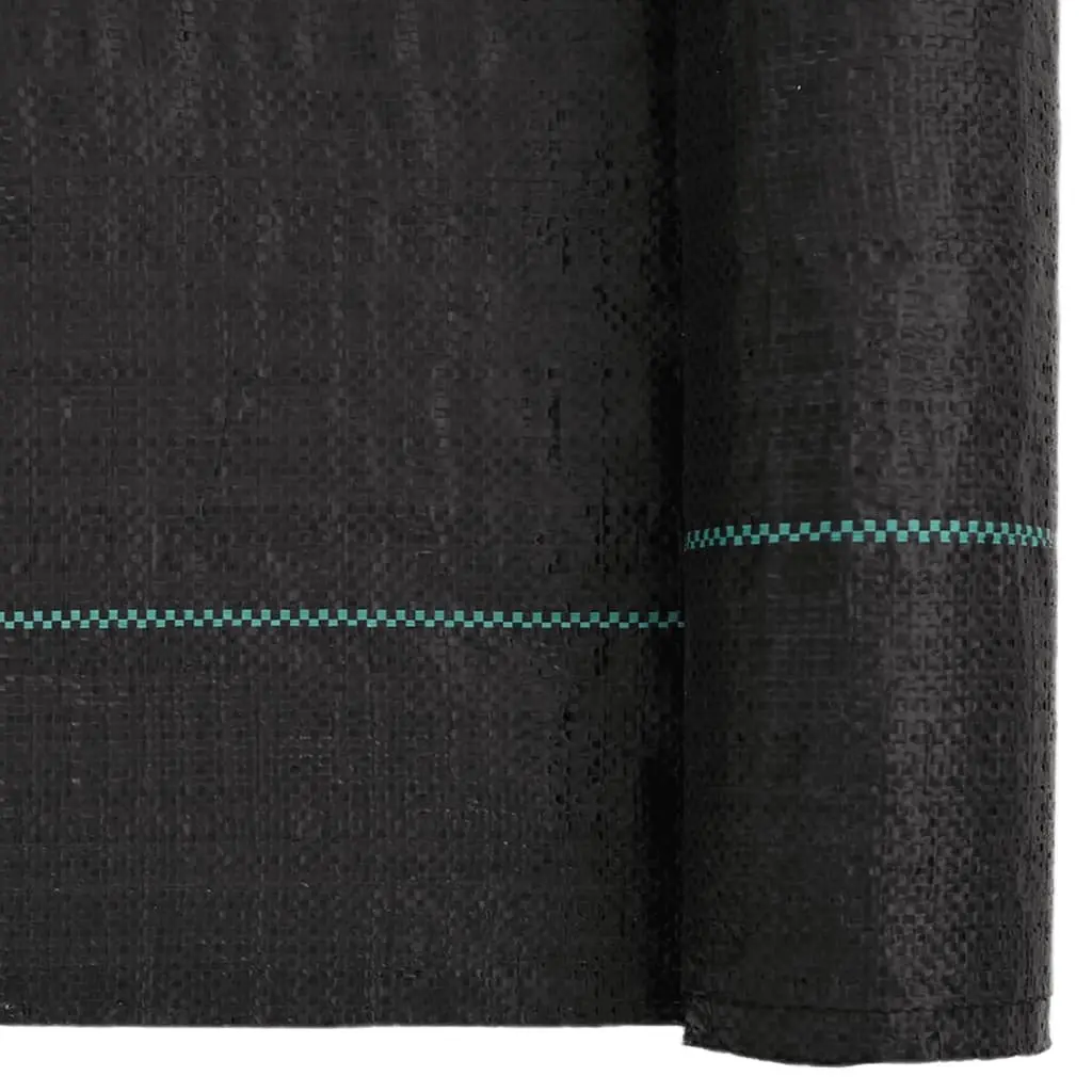 Weed Control Membrane Black Garden 1x150m Landscape Fabric