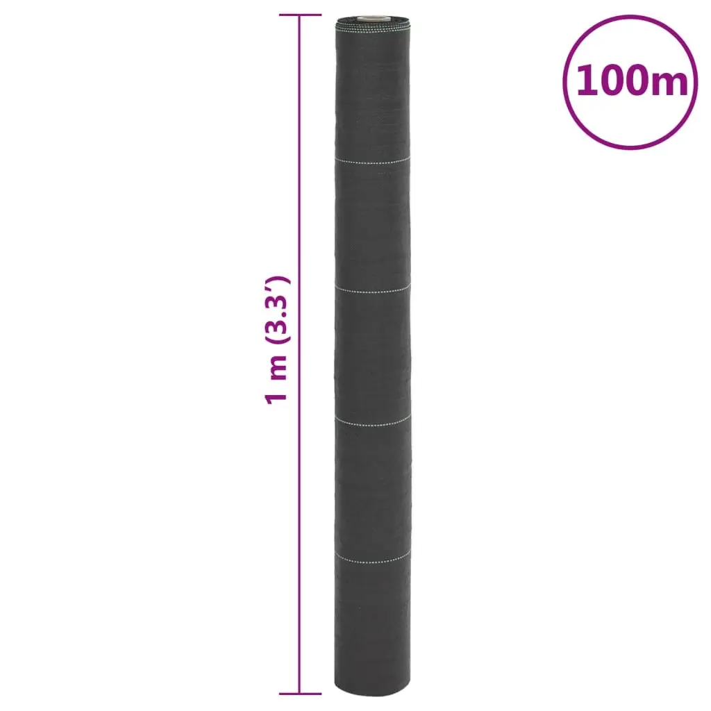 Weed Control Membrane Landscape Fabric Garden 1m x 100m