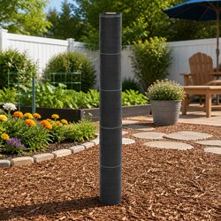 Weed Control Membrane Fabric 1x200m Black Landscape Garden Lawn Suppression Mat