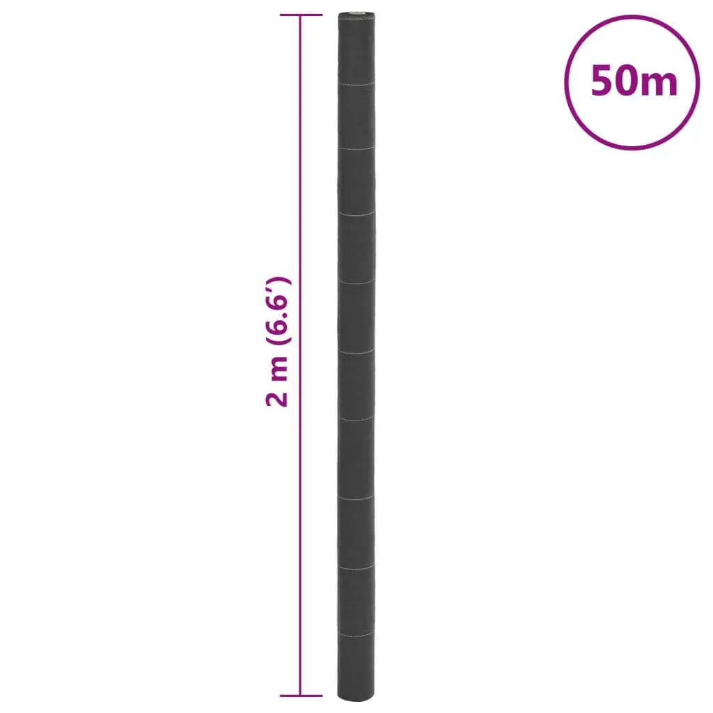 Black Weed Membrane 2x50 m Fabric