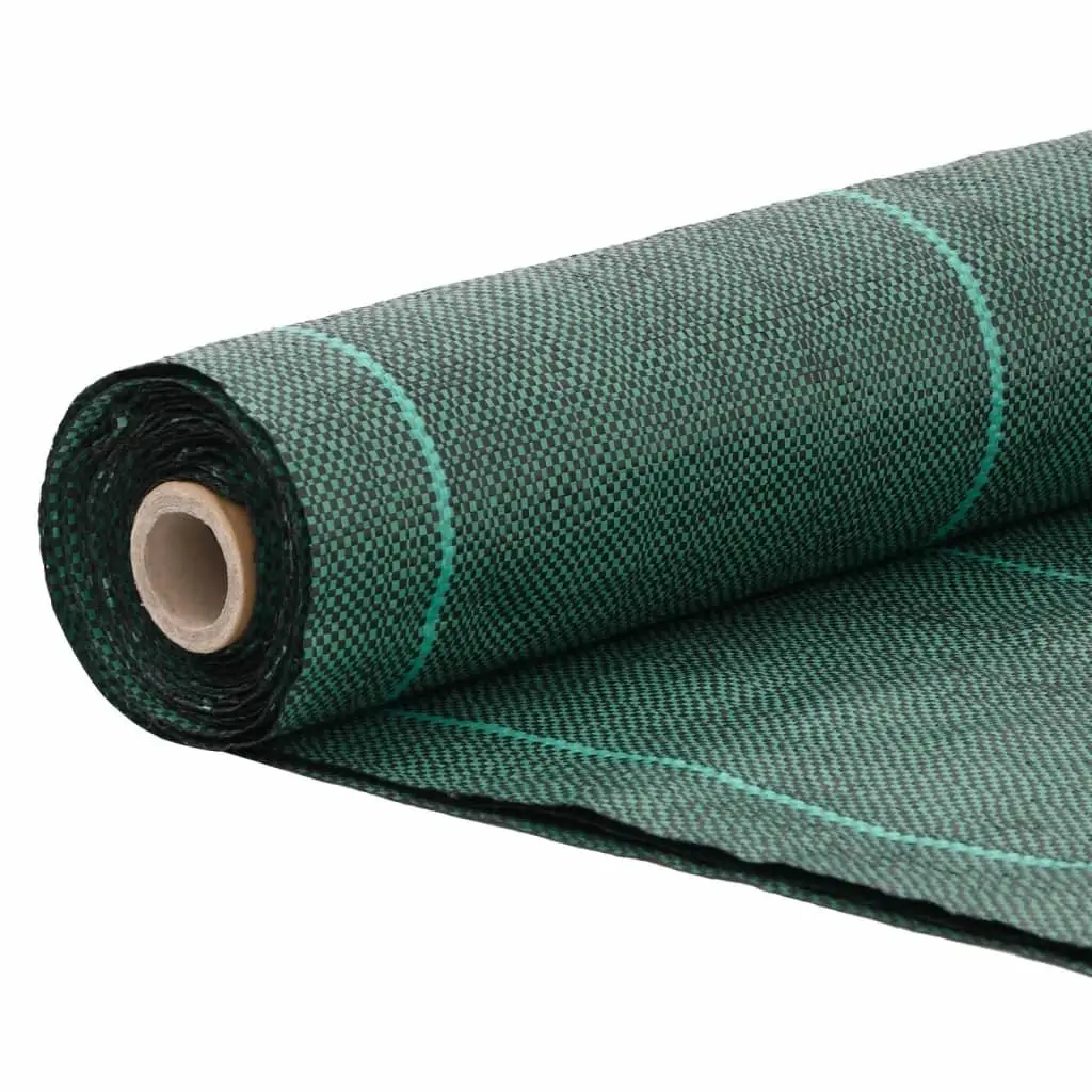 Weed Control Membrane Landscape Fabric Green 0.5x50m Garden
