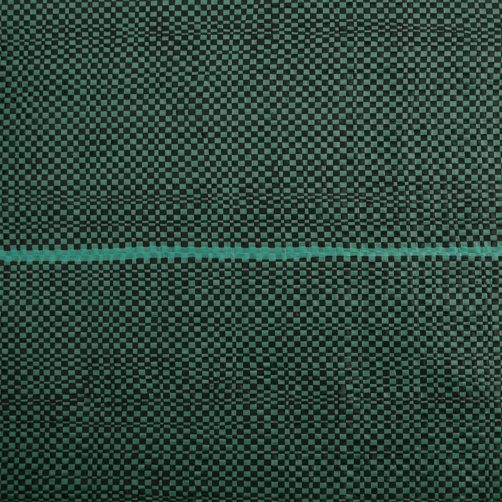 Weed Control Membrane for Garden 0.5x100 m Green Landscape Fabric