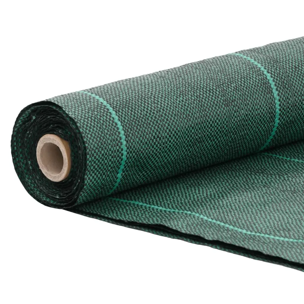 Weed Membrane Green 2x25 m Garden Ground Cover Control Mat
