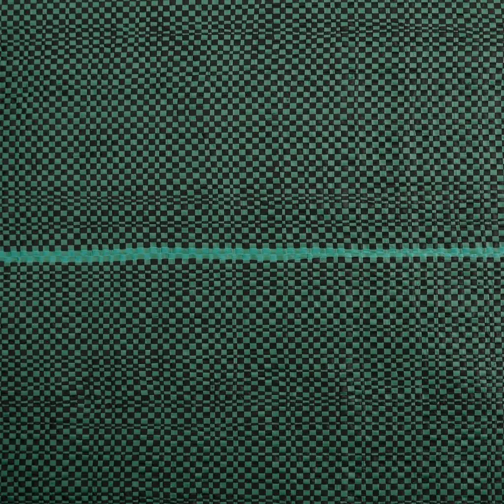 Weed Membrane Green 2x25 m Garden Ground Cover Control Mat