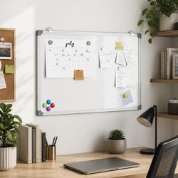 Specifications of 80x60cm Magnetic Whiteboard Display Board