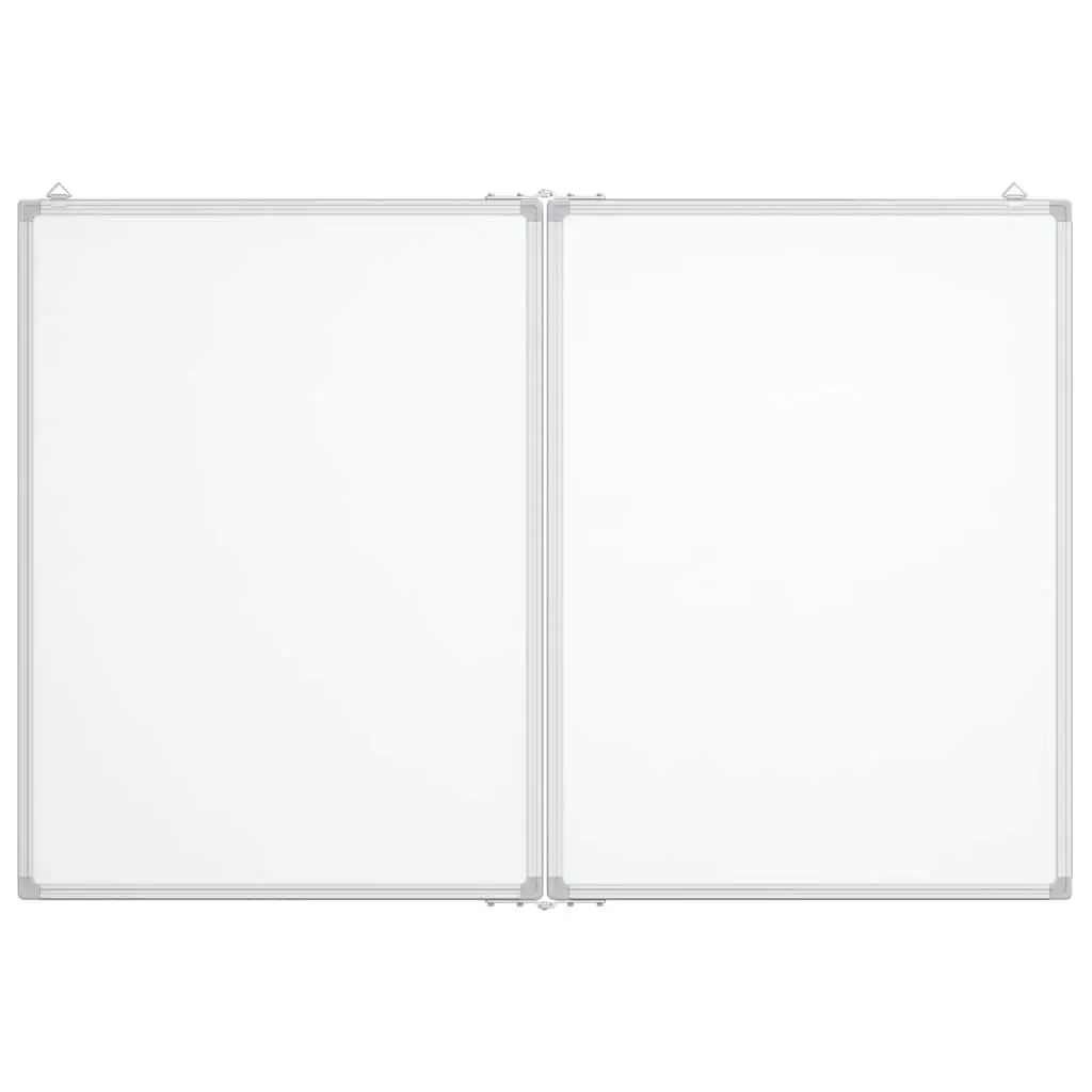 Magnetic Whiteboard Foldable Dual Panel Office Presentation Display Board