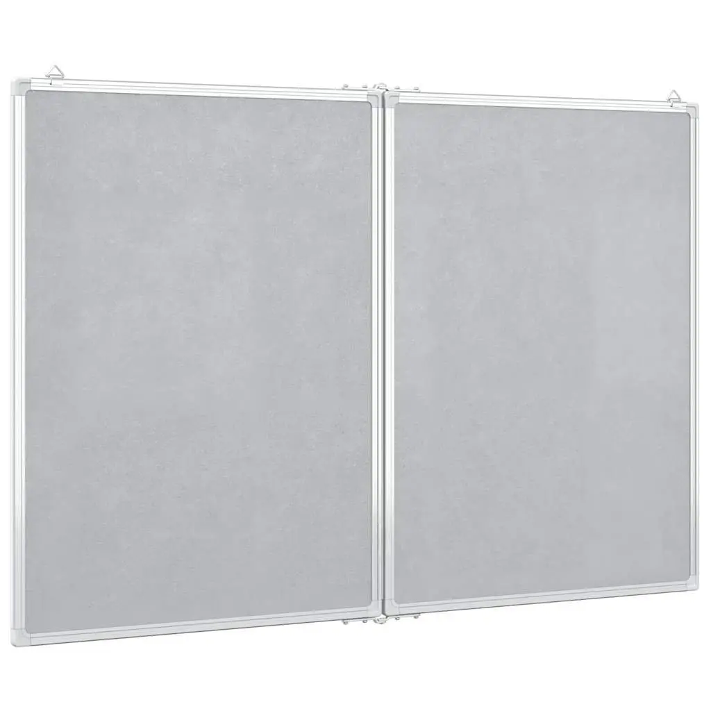 Magnetic Whiteboard Foldable Dual Panel Office Presentation Display Board