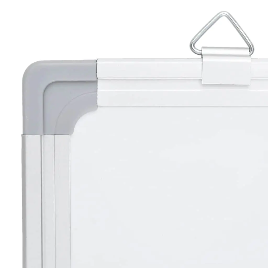 Magnetic Whiteboard Foldable Two-Panel Display Board Office Home 180x80 cm