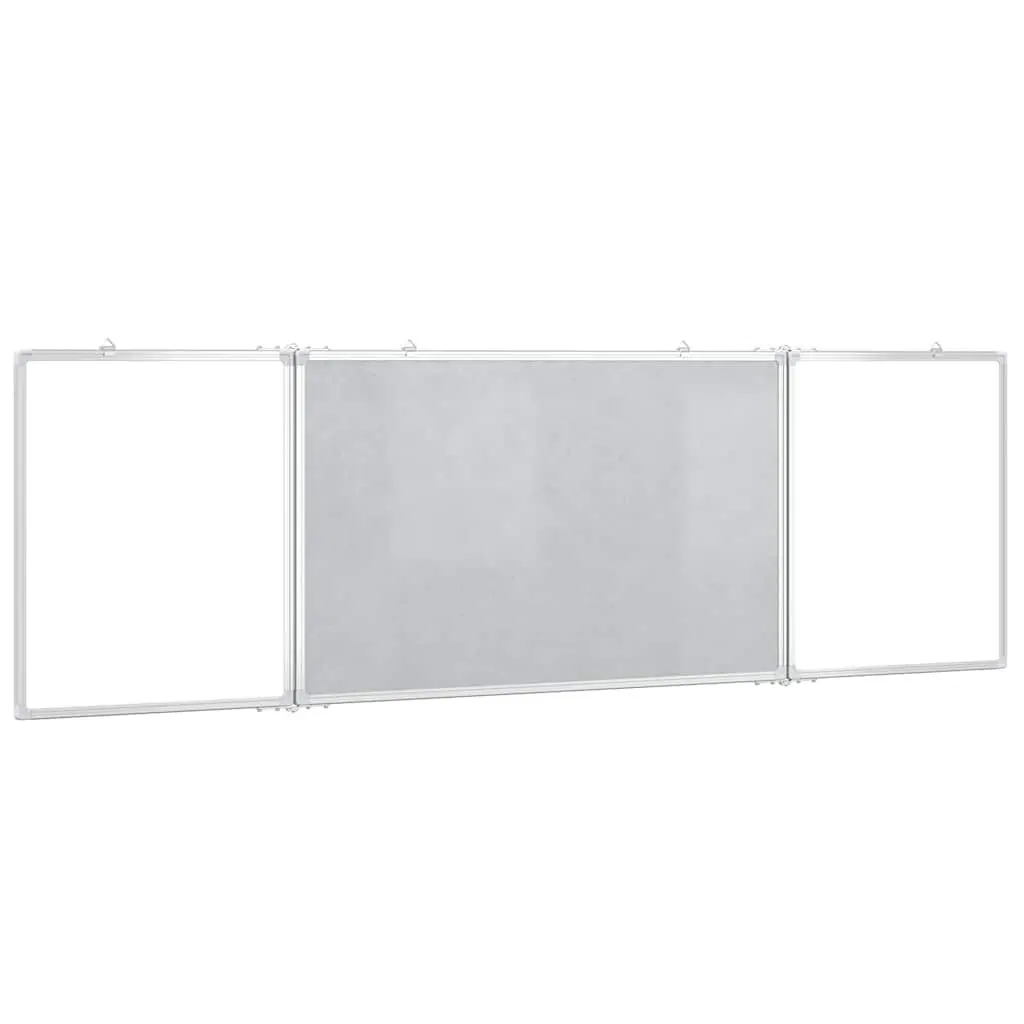 Magnetic Whiteboard Foldable Display Board Office Home School 200 x 60 cm
