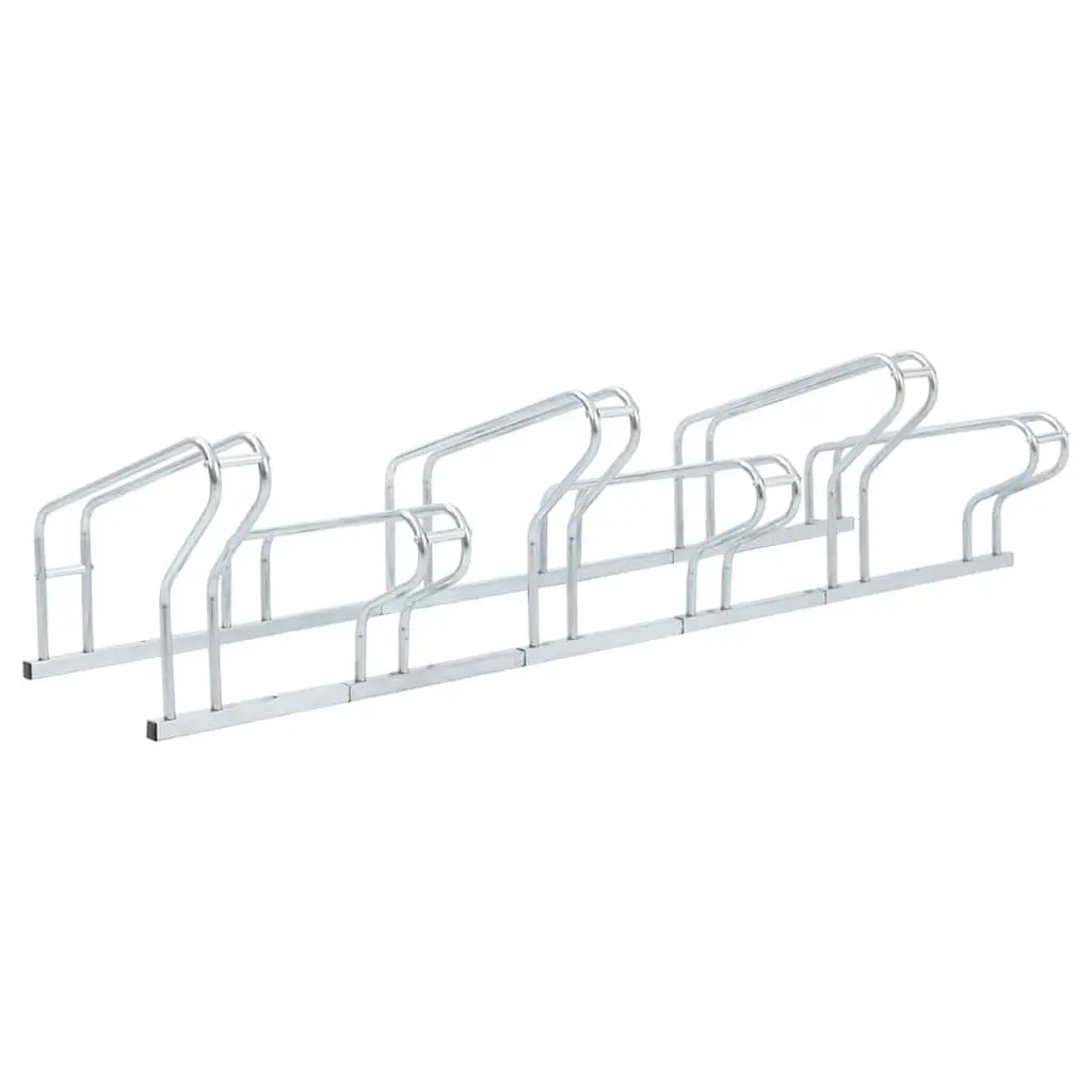 Galvanised Steel Bicycle Stand for 6 Bikes