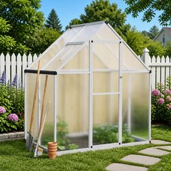 Specifications of Greenhouse with Base Frame 169x114x195 cm