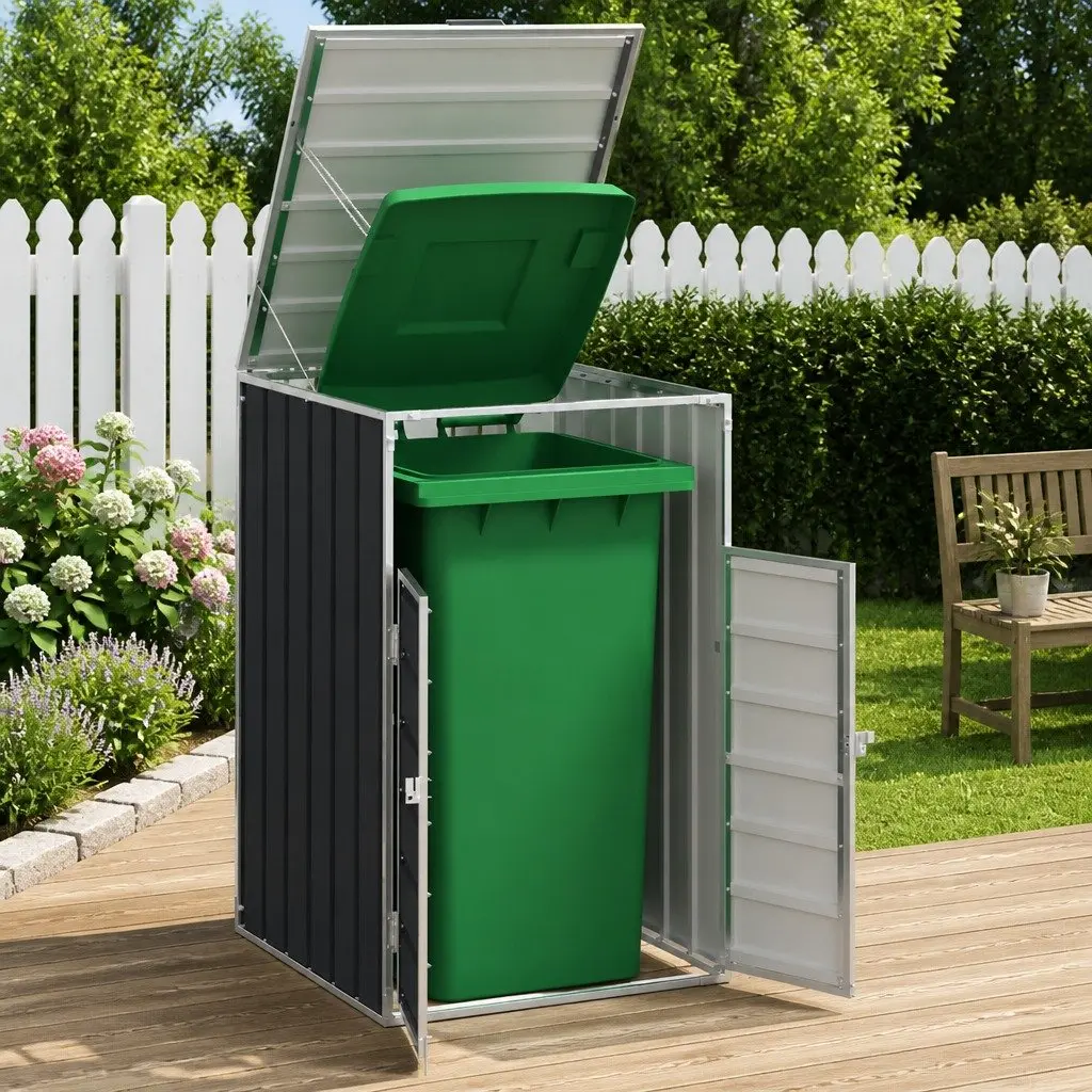 Steel Garden Waste Container Enclosure