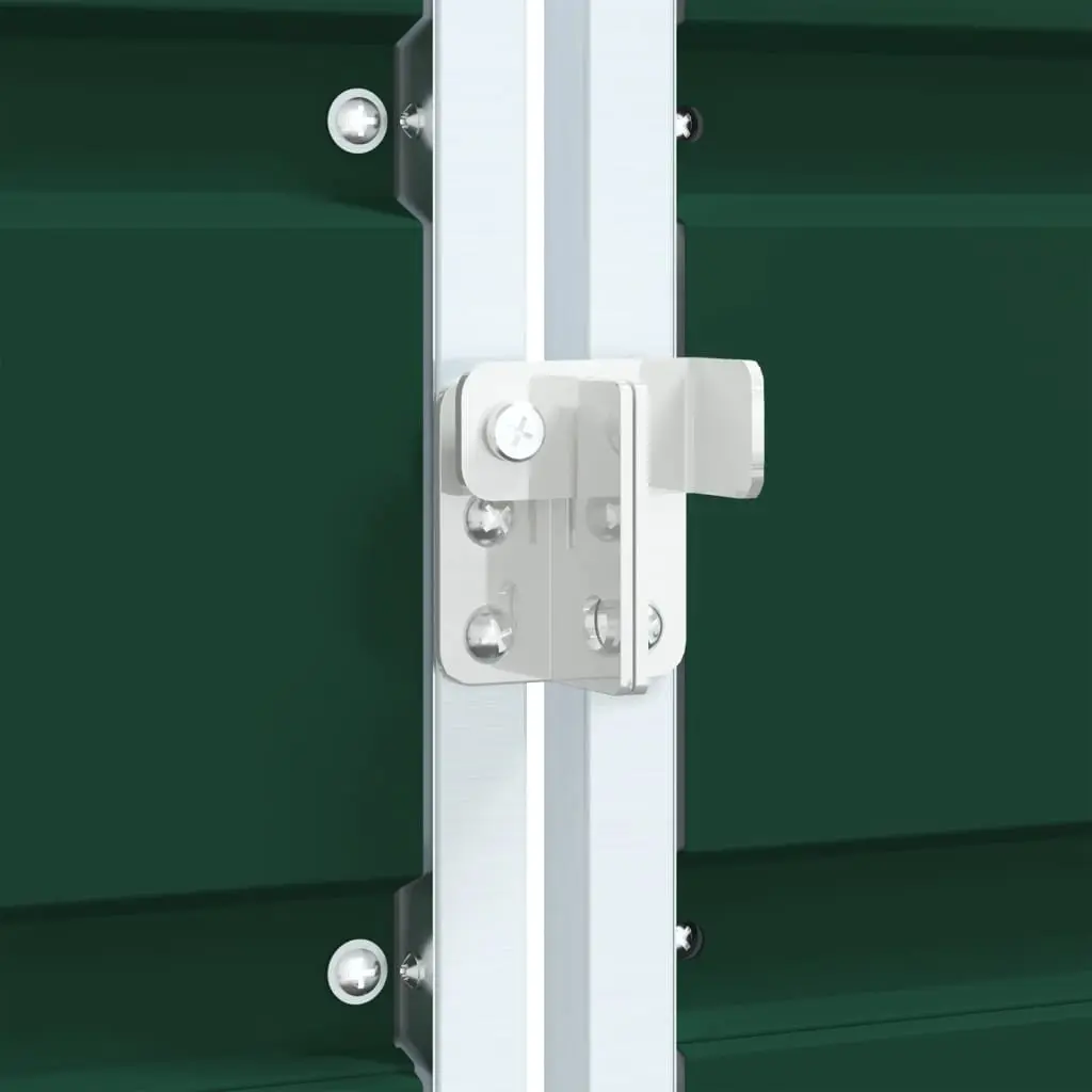 Wheelie Bin Storage Outdoor Garden Green Triple Bins Enclosure 216 x 81 x 115 cm