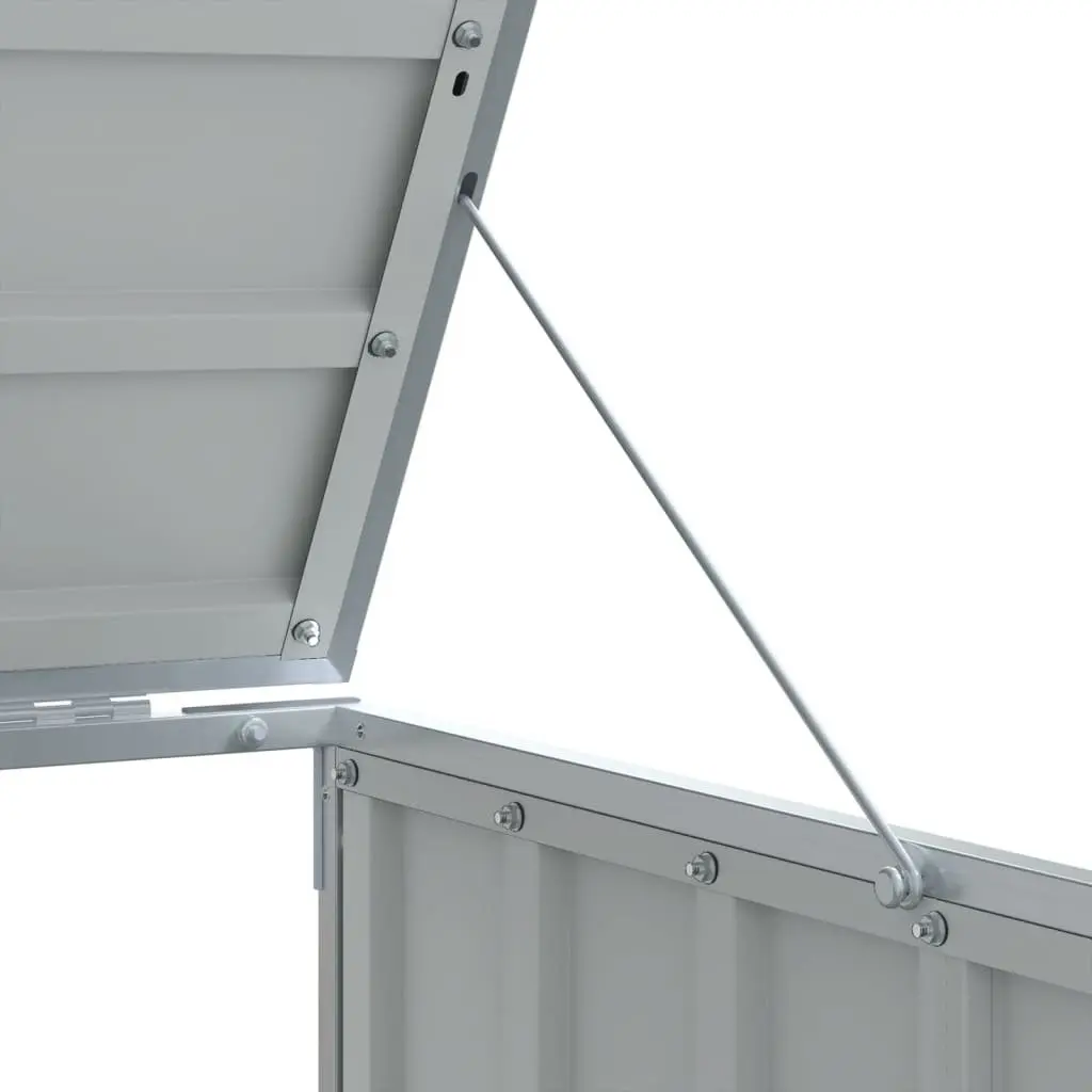 Wheelie Bin Storage for Triple Bins Anthracite 216x81x115 cm Steel Garden