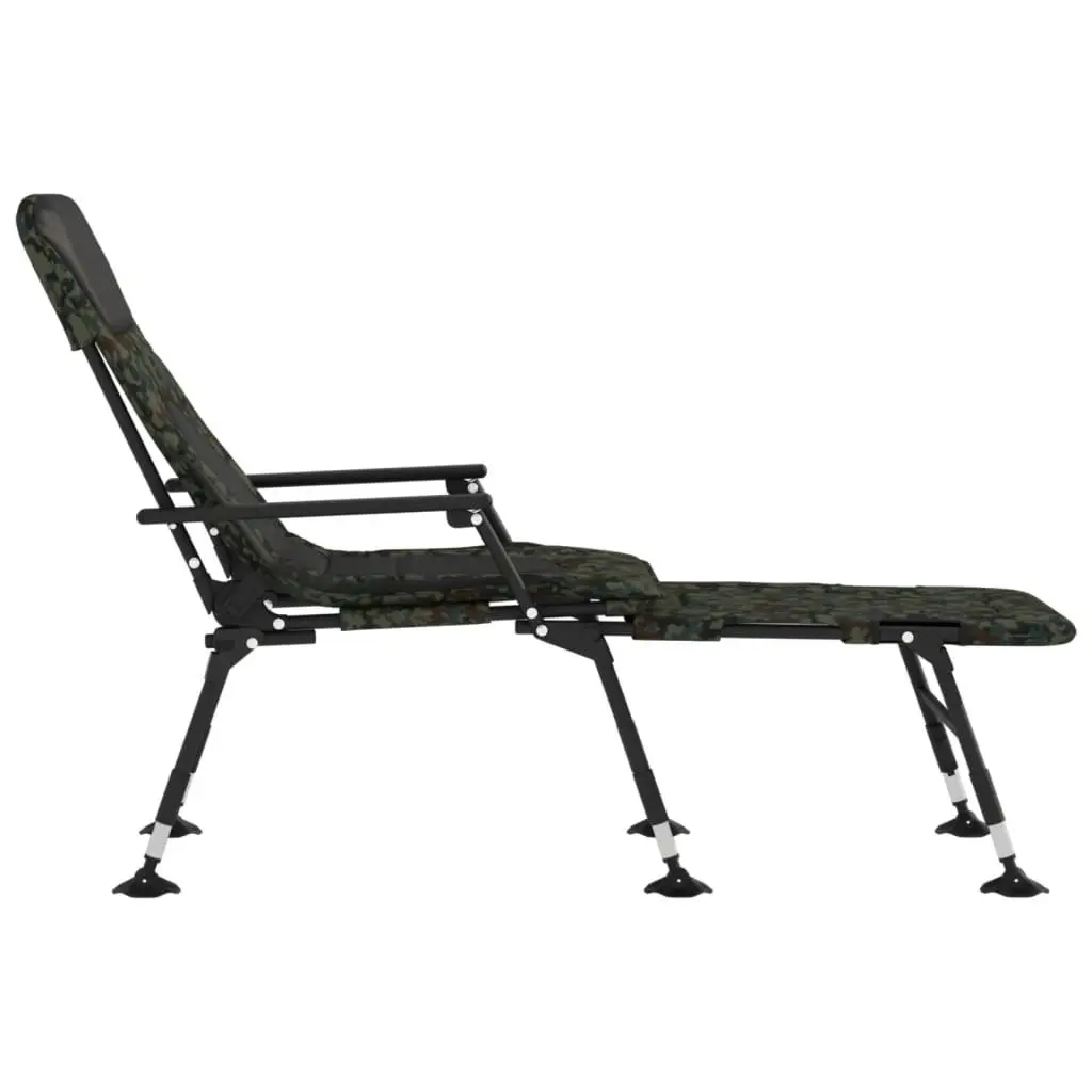 Fishing Bedchair Foldable Camping Bed Adjustable Mud Legs Outdoor Chair