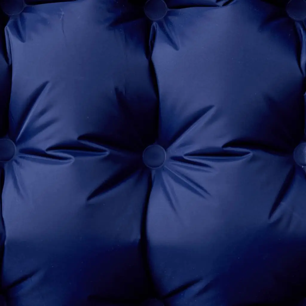 Self Inflating Camping Mattress with Pillow Single Person Sleeping Pad Blue