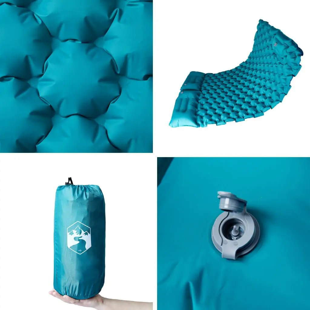 Self Inflating Camping Mattress for 2 People