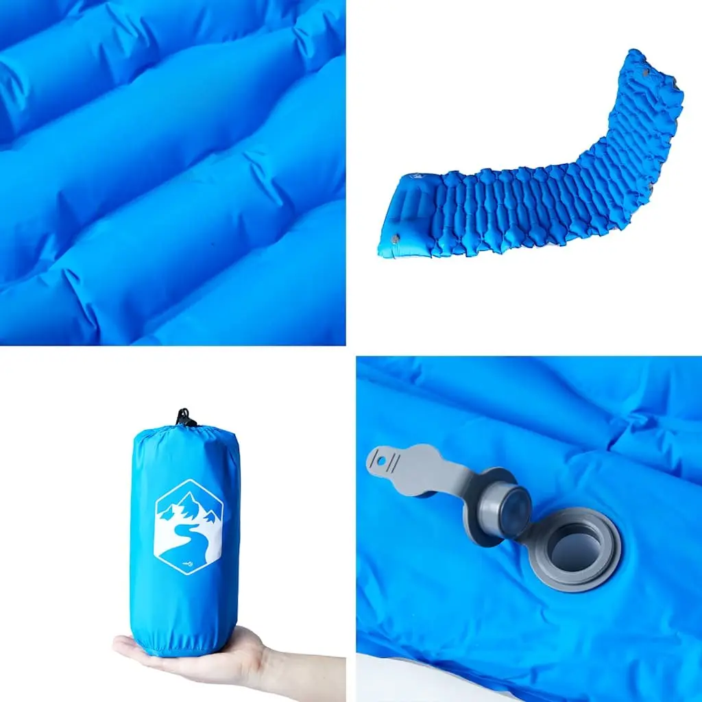 Self Inflating Camping Mattress with Pillow