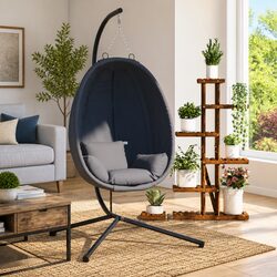 Specifications of Hanging Egg Chair with Steel Stand