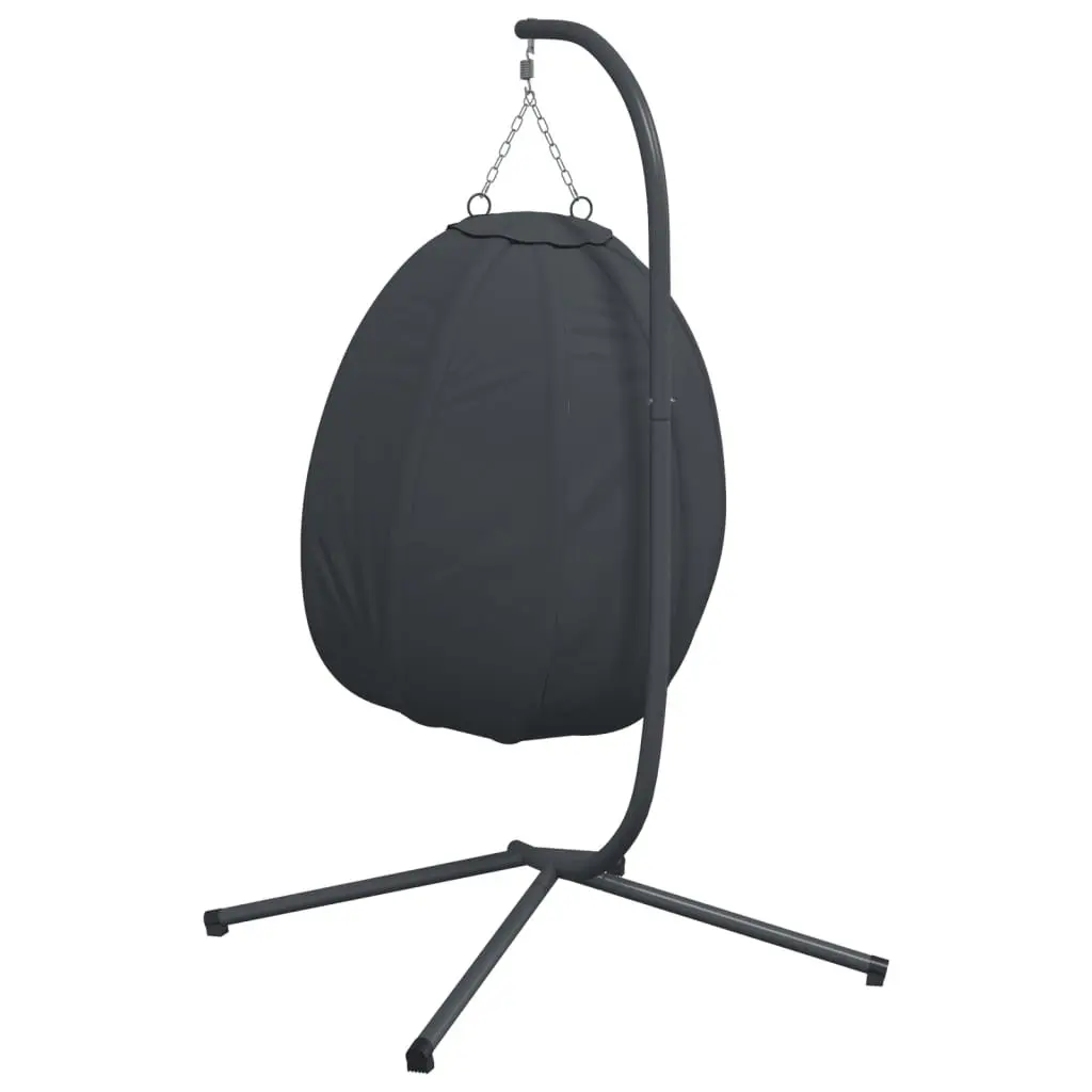 Hanging Egg Chair with Stand Outdoor Garden Patio Relaxation