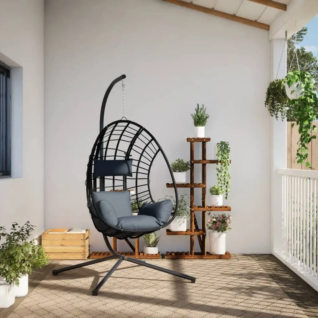 Hanging Egg Chair with Stand