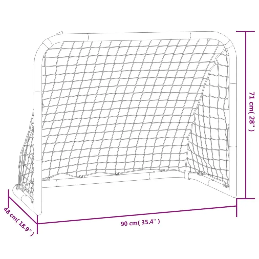 Soccer Goal with Net Training Football Goals for Adults Kids Backyard Garden