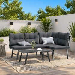 Outdoor Garden Benches 2 Piece Set - Specs Included