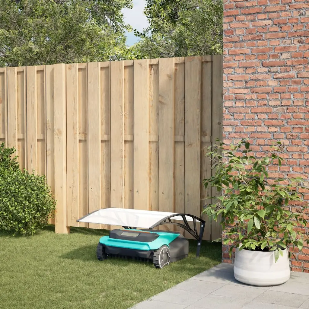 Robot Mower Garage Storage Canopy Weather Protection Outdoor 80x101x46cm