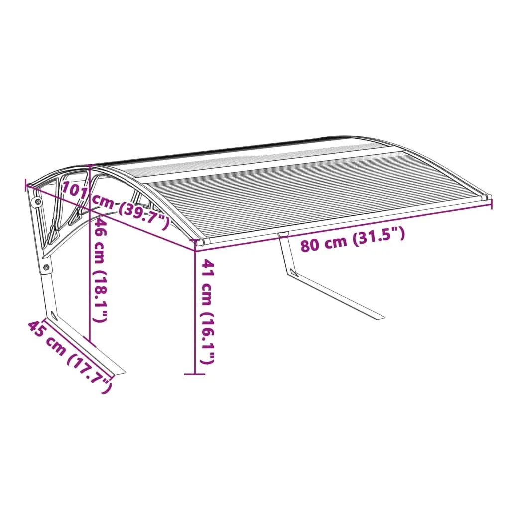 Robot Mower Garage Storage Canopy Weather Protection Outdoor 80x101x46cm