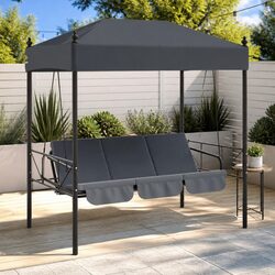Specifications of Garden Swing Bench with Canopy Grey