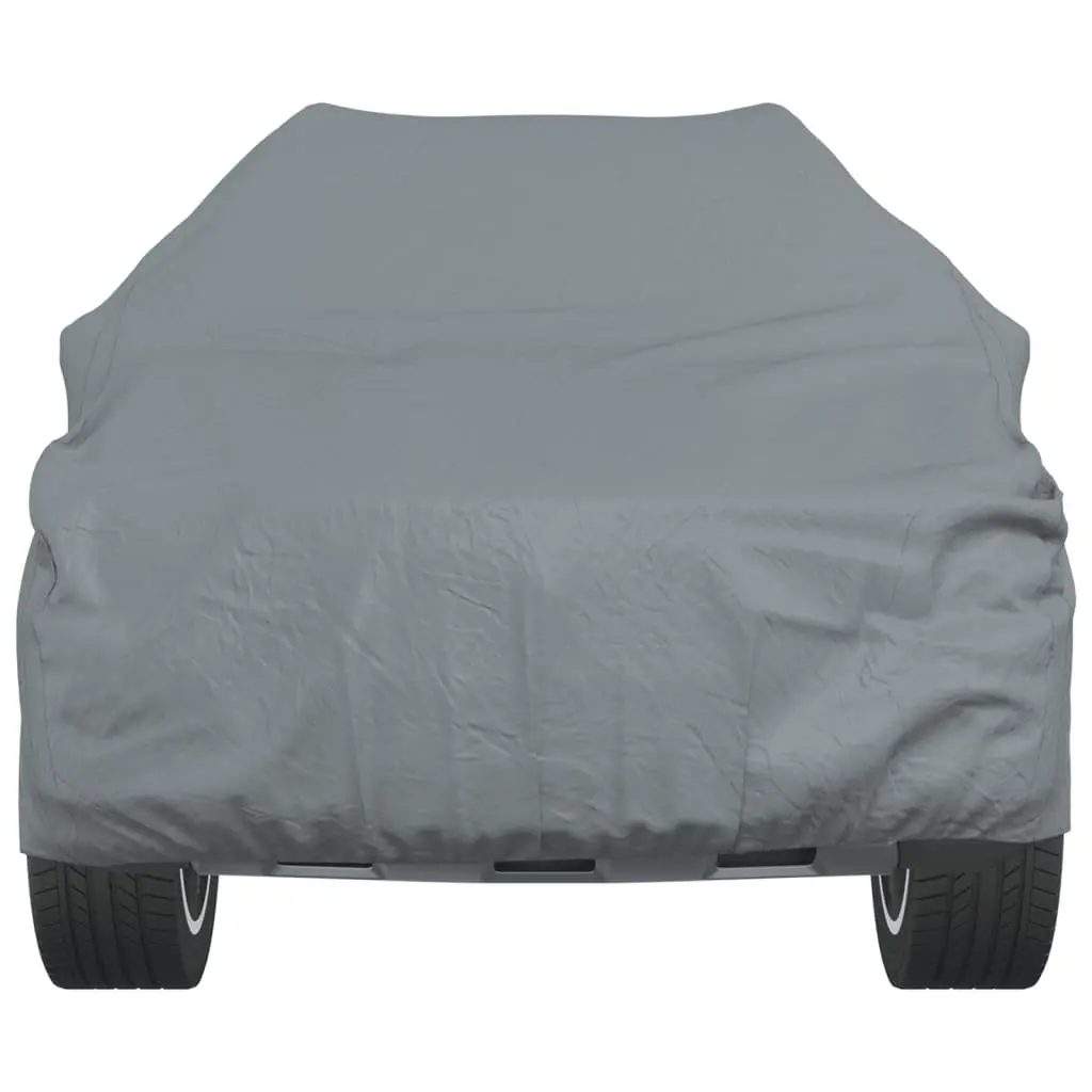 SUV Car Cover Grey Full Size Non-Woven Fabric Breathable Dust Protection Storage