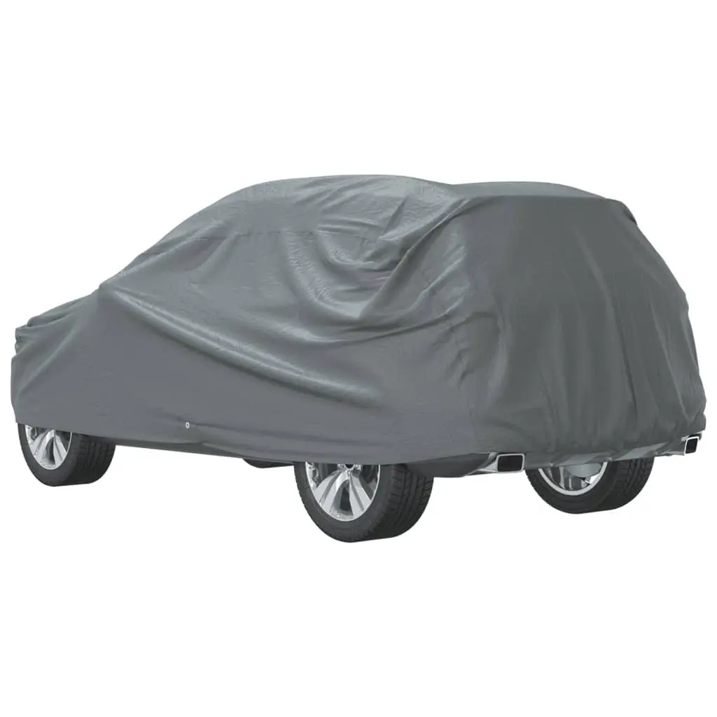 SUV Car Cover Grey Full Size Non-Woven Fabric Breathable Dust Protection Storage
