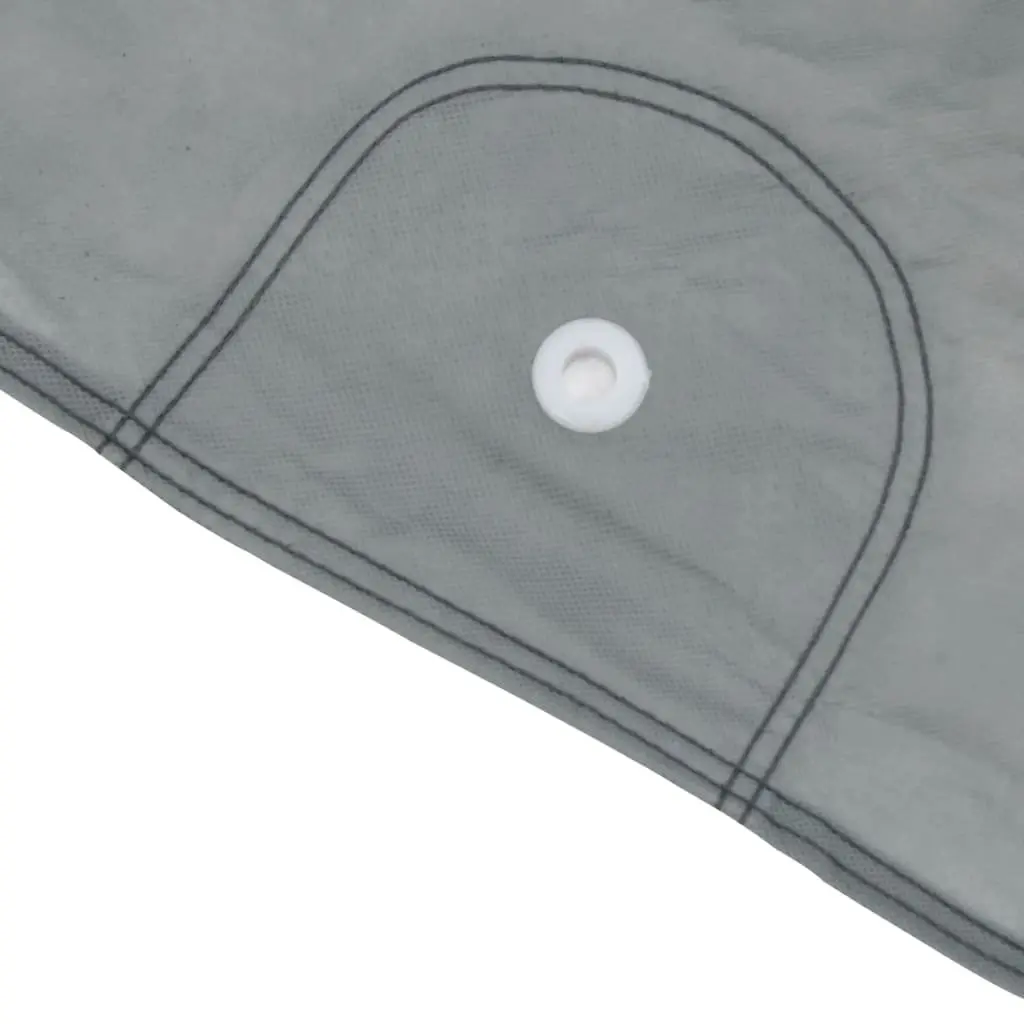 SUV Car Cover Grey Full Size Non-Woven Fabric Breathable Dust Protection Storage