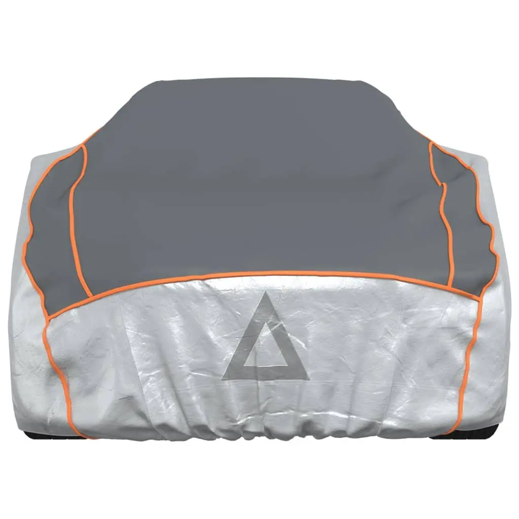 Sedan Car Cover XXL Full Protection Hail Snow UV Outdoor Indoor Storage Silver