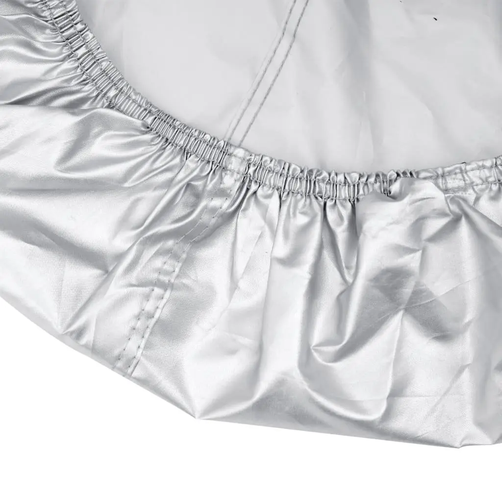 Sedan Car Cover XXL Full Protection Hail Snow UV Outdoor Indoor Storage Silver