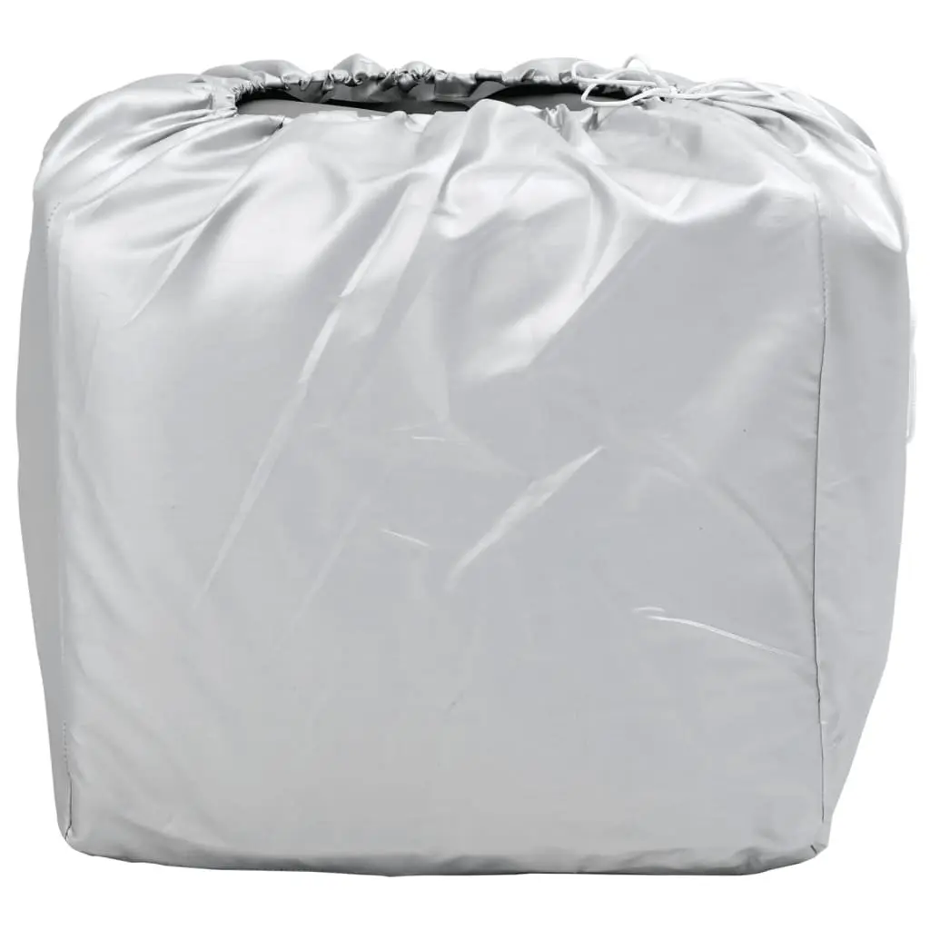 Car Cover SUV Full Size Grey Silver for Hail Protection UV Rain Snow Dust Indoor Outdoor Use