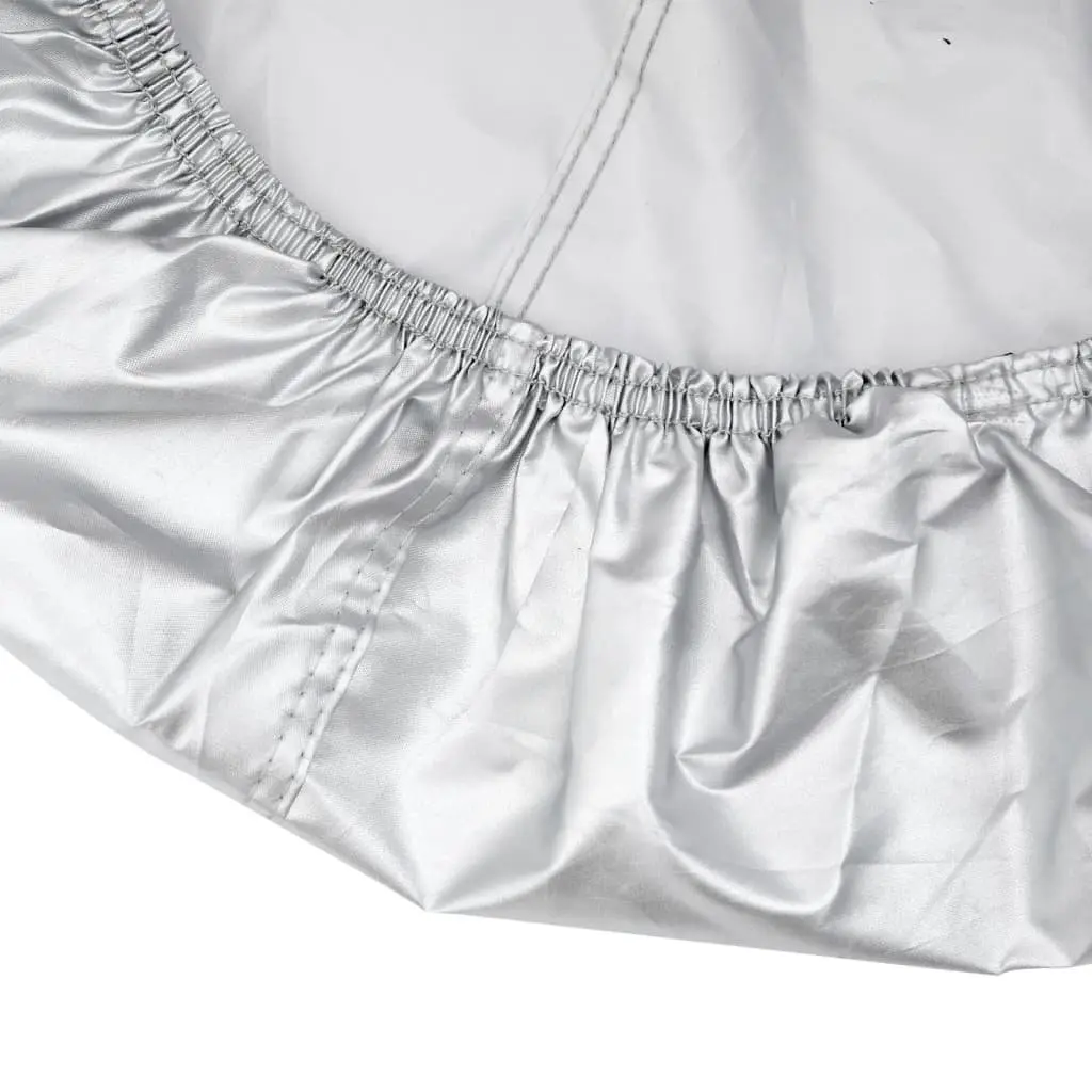 Car Cover SUV Full Size Grey Silver for Hail Protection UV Rain Snow Dust Indoor Outdoor Use