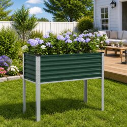 Dimensions and Specs of the Green Steel Planter Box