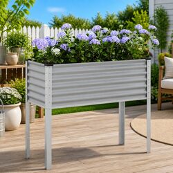 Specifications of the Steel Grey Garden Planter Box