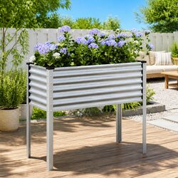 Specifications of 100x45x90cm Galvanised Steel Planter Box