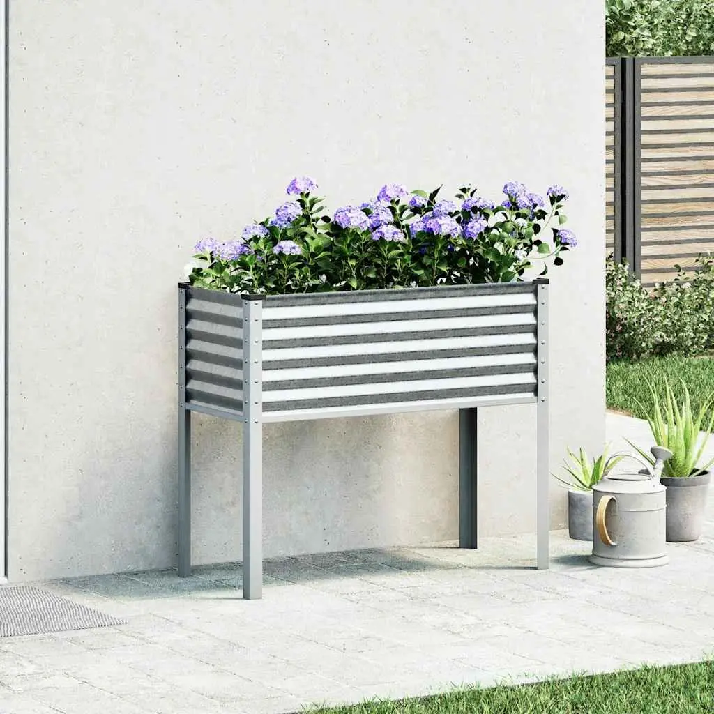 100x45x90cm Galvanised Steel Planter Box
