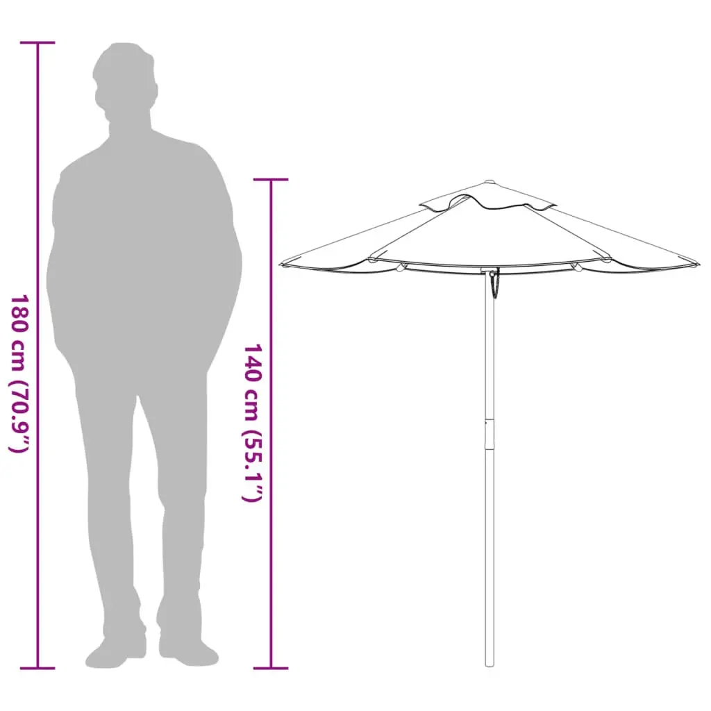 Kids Garden Umbrella Outdoor Use 120cm Diameter