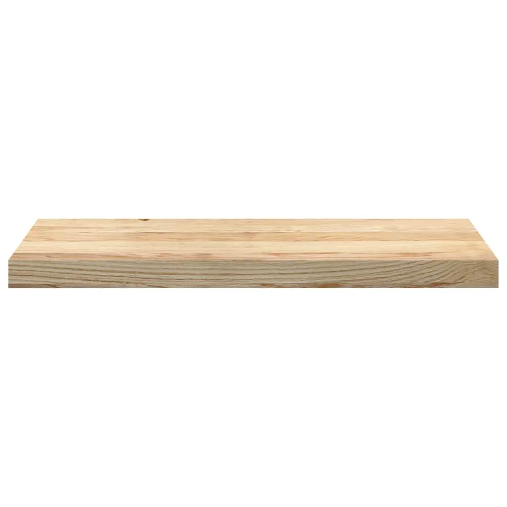 Window Sill Natural Solid Oak Wood 70x25x2 cm Display Ledge Pair