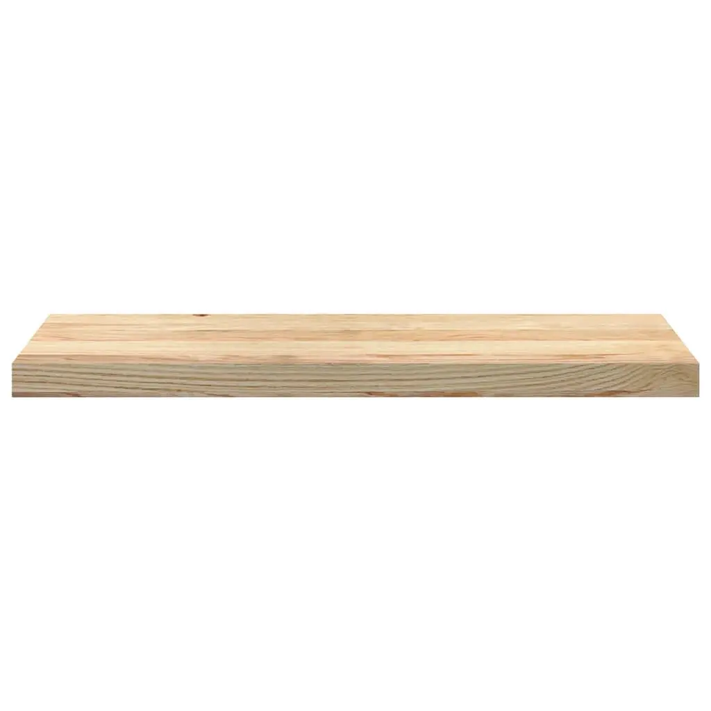 Window Sills Solid Oak Wood Untreated Natural 80x25x2 cm Interior Ledge 2 pcs