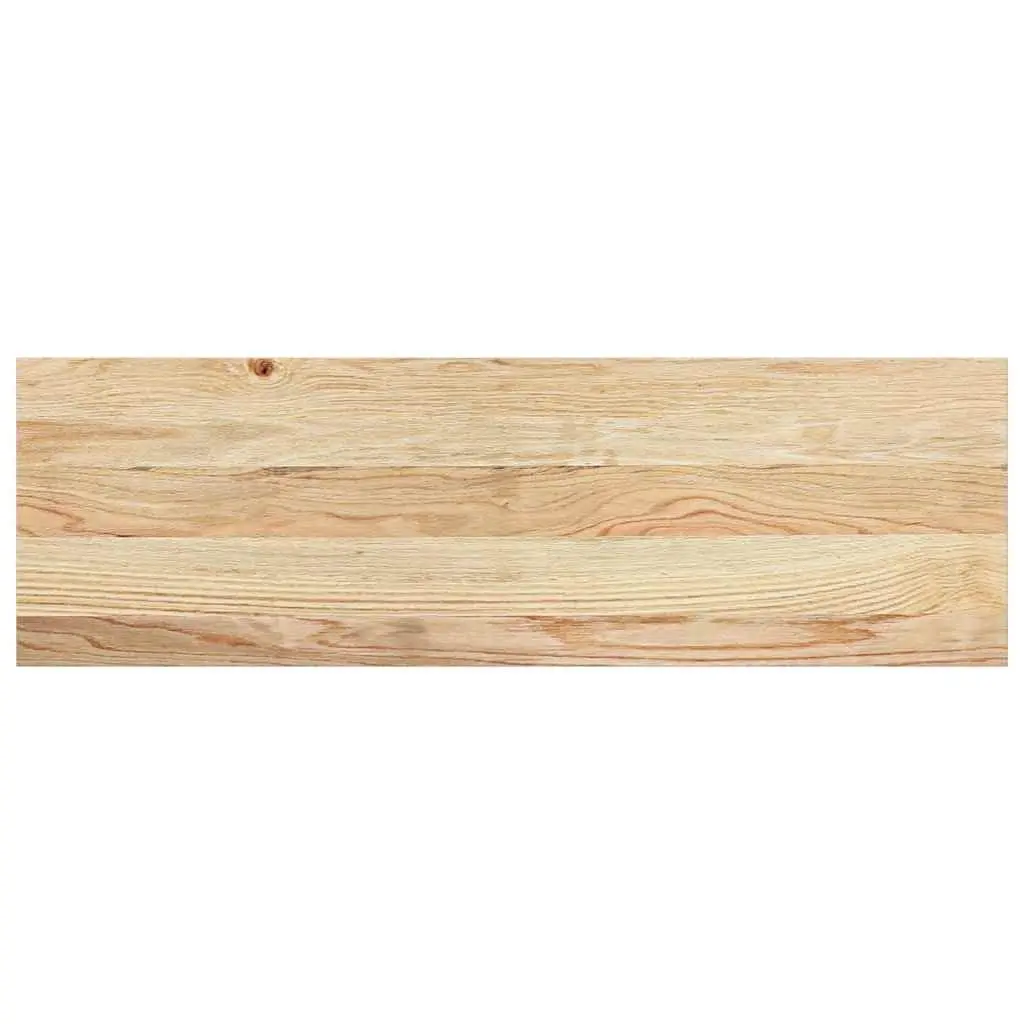 Window Sills Solid Oak Wood Untreated Natural 80x25x2 cm Interior Ledge 2 pcs