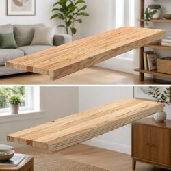 Window Sills 100x25x2 cm Solid Oak Wood Untreated - 2 pcs
