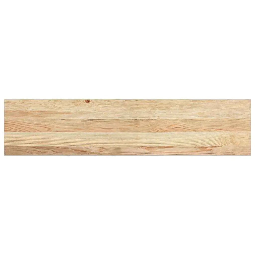 Window Sills for Home 110x30x2cm Untreated Solid Wood Oak 2 Piece Natural Wooden Ledge