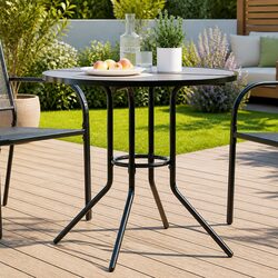 Specifications of Anthracite Round Patio Table Ø80cm