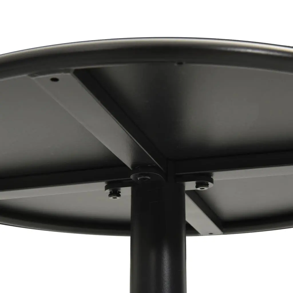 Round Garden Table Outdoor Patio Ø50cm Height 72cm
