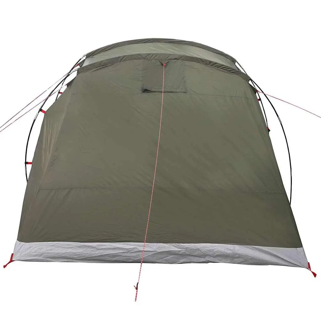 Camping Tent 4-Person Outdoor Adventure Green Waterproof Hiking Shelter